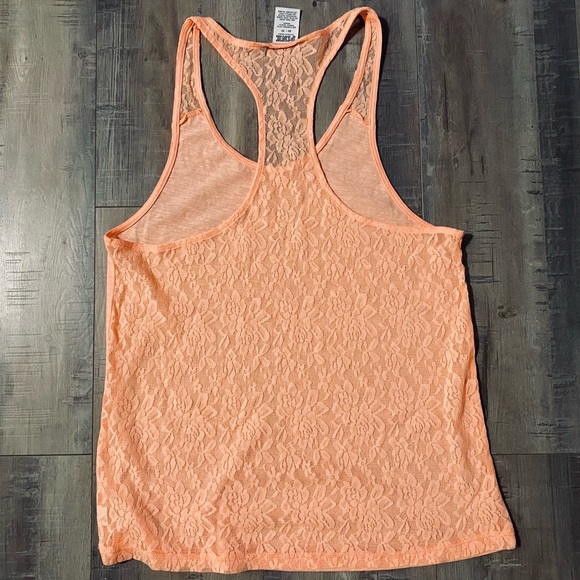 VICTORIA’S SECRET PINK Tank w/lace top 💕💕 - Picture 4 of 6